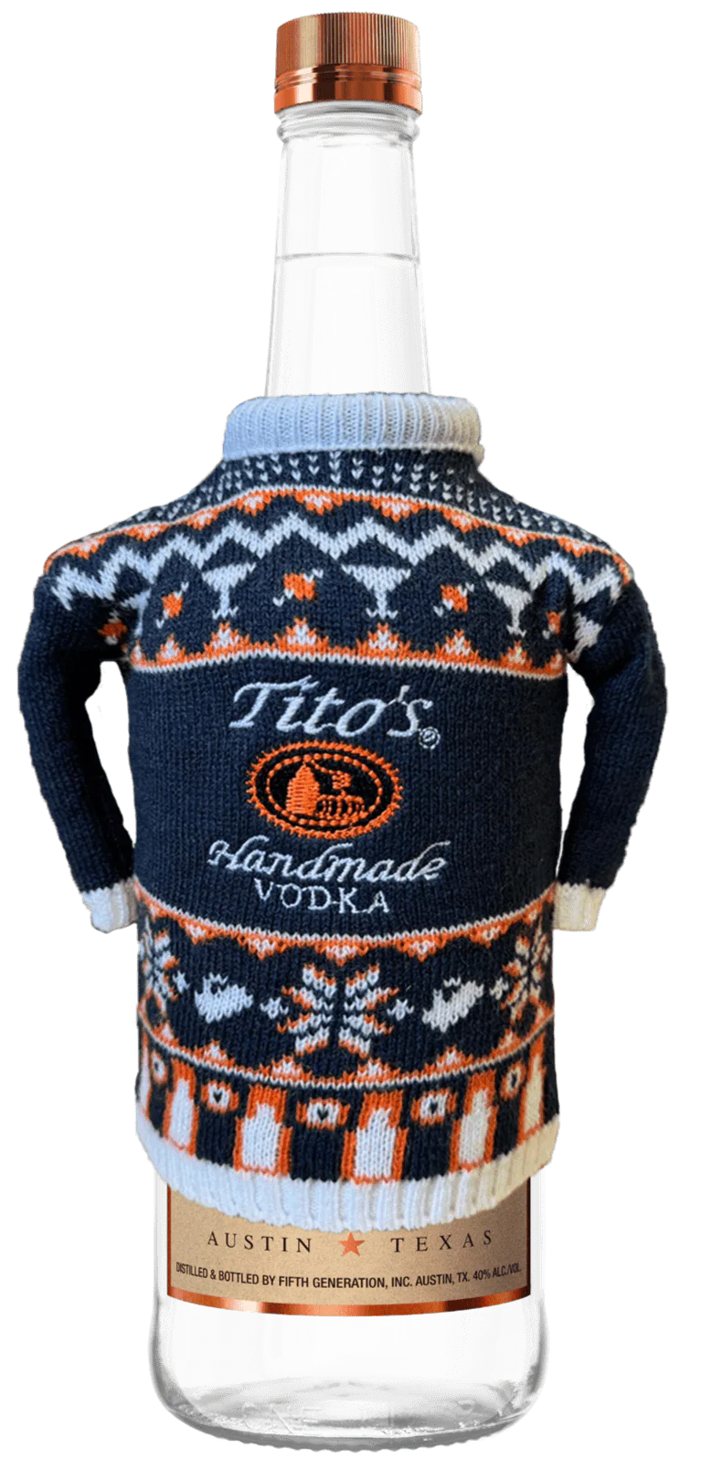 Tito's Handmade Texas Vodka with Hoodie 70cl