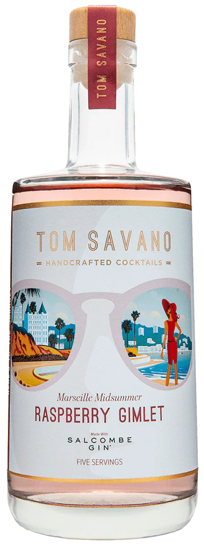 Tom Savano Marseilles Midsummer Raspberry Gimlet 50cl