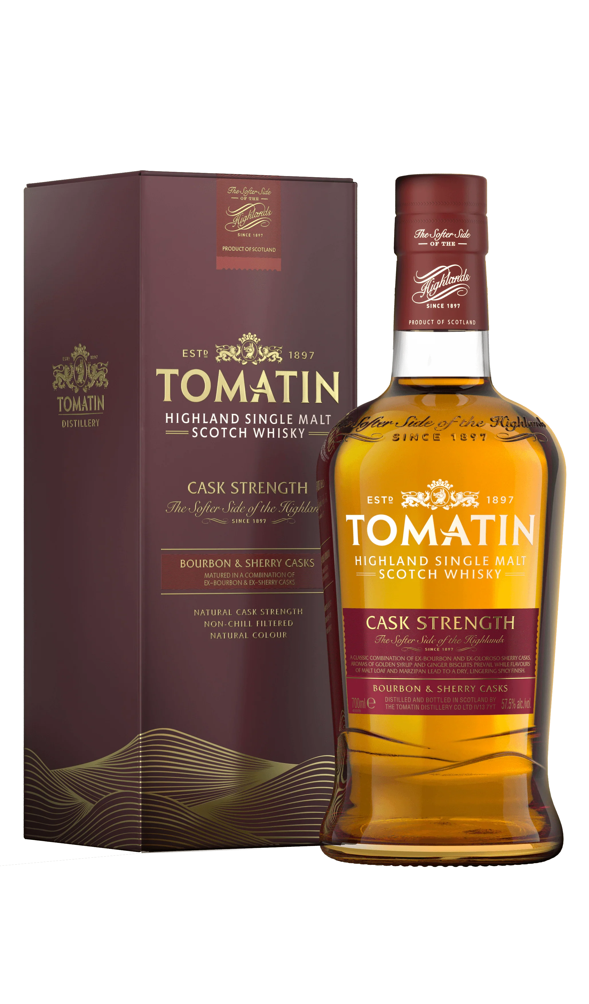 Tomatin Cask Strength Single Malt Scotch Whisky 70cl