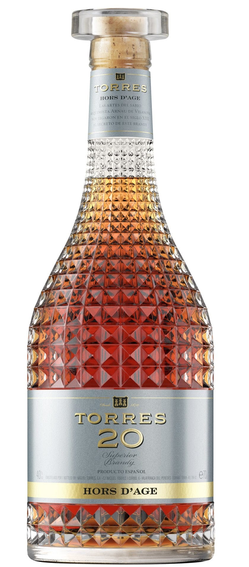 Torres 20 Hors d'Age Brandy 70cl - Image 2