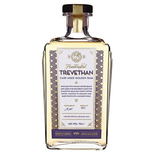 Trevethan Cask Aged Golden Rum 70cl