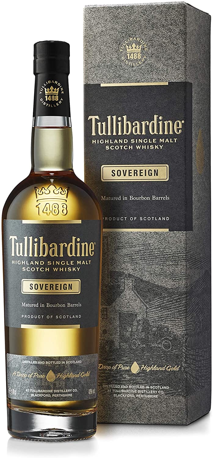 Tullibardine Sovereign Bourbon Cask Highland Whisky 70cl