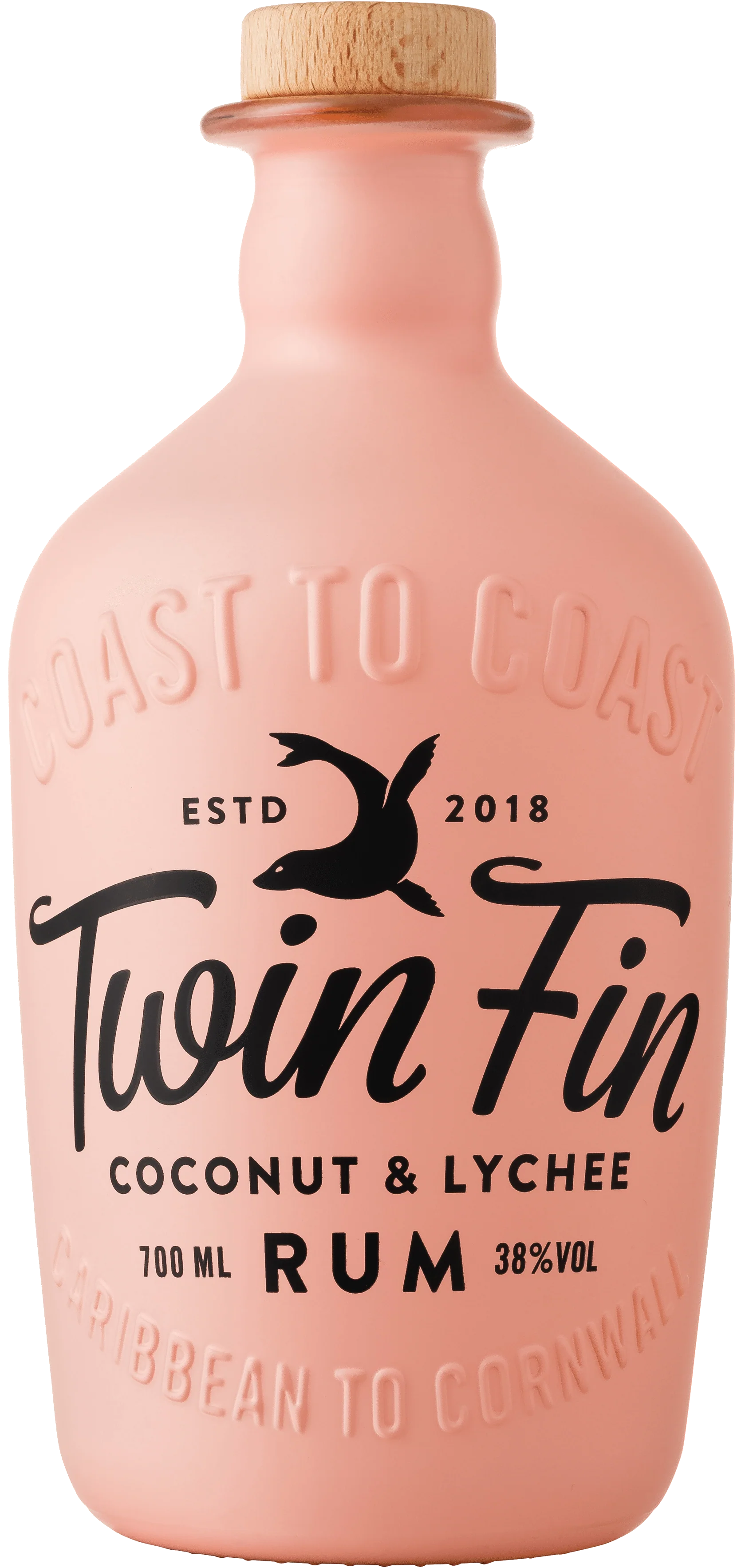 Twin Fin Coconut & Lychee Rum 70cl