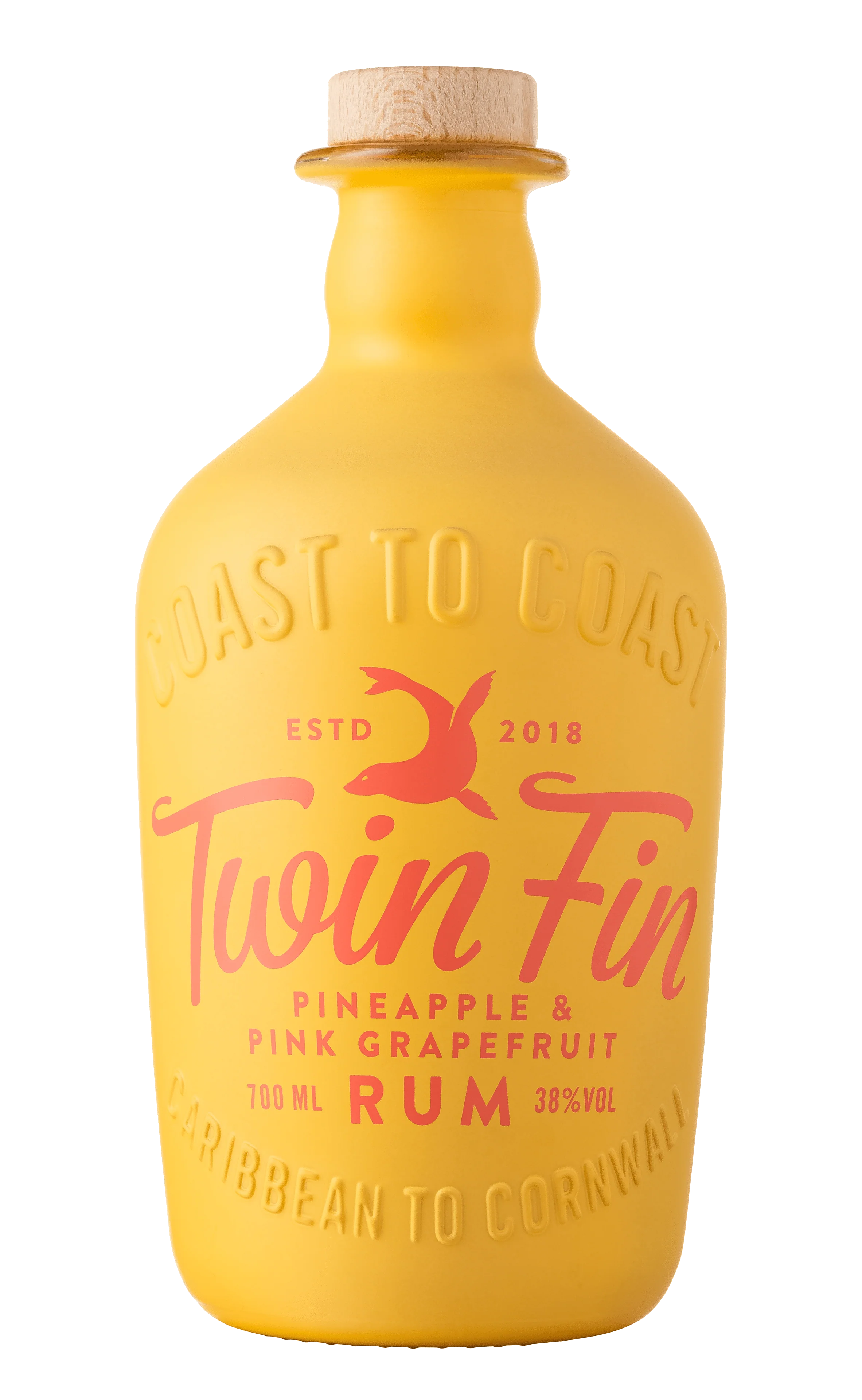 Twin Fin Pineapple and Pink Grapefruit Rum 70cl