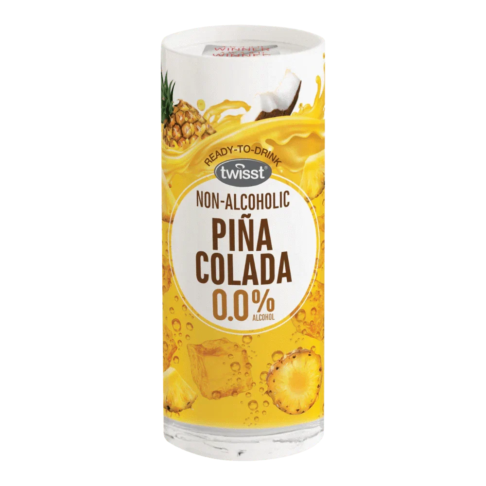 Twisst Non-Alcoholic Piña Colada Cocktail 12x240ml