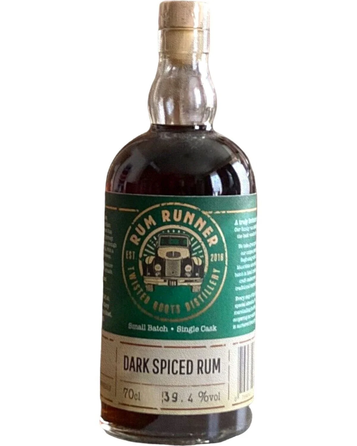 Rum Runner Twisted Roots Dark Hearts Spiced Rum 70cl