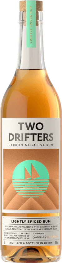 Two Drifters Lightly Spiced Rum 70cl
