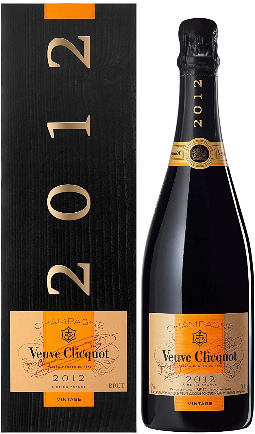 Veuve Clicquot 2012 Vintage Brut Champagne Gift Box 75cl
