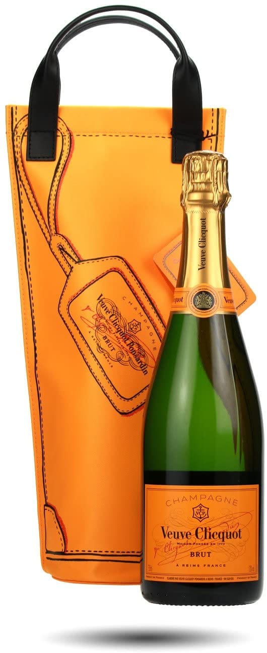 Veuve Clicquot Yellow Label Brut Champagne Shopping Bag 75cl