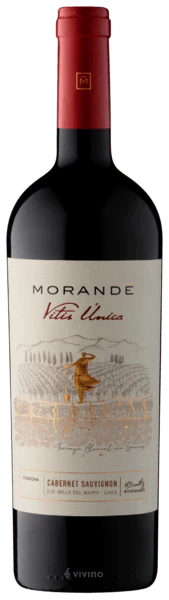 Vina Morande Vitis Ăšnica Cabernet Sauvignon 2022 75cl