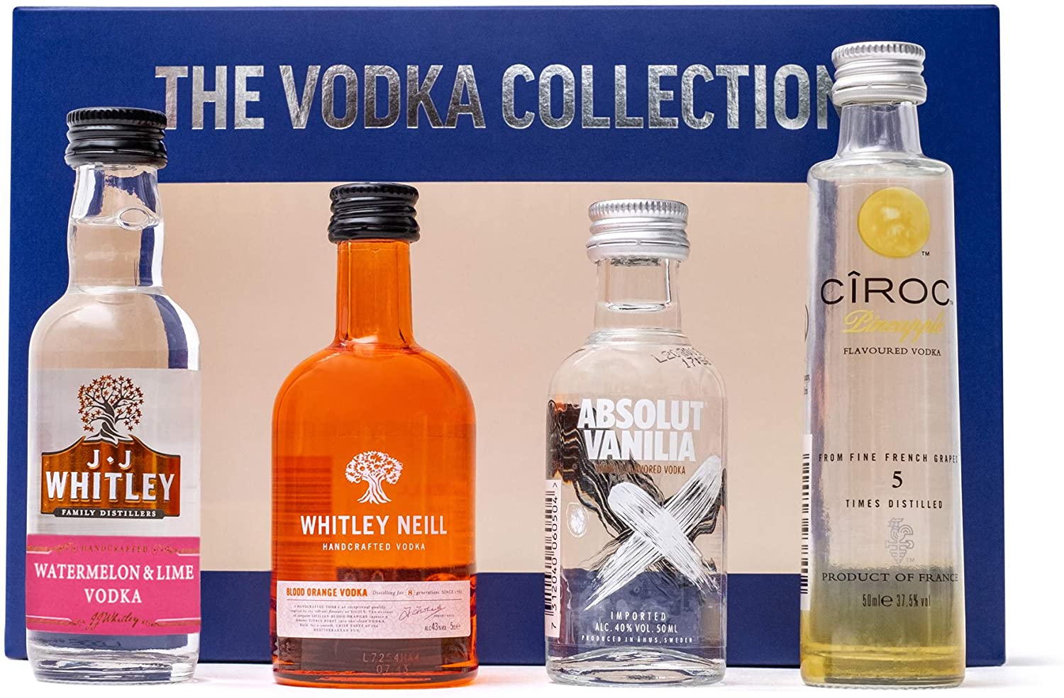 Vodka Flavoured Collection Miniature Gift Pack 4x5cl