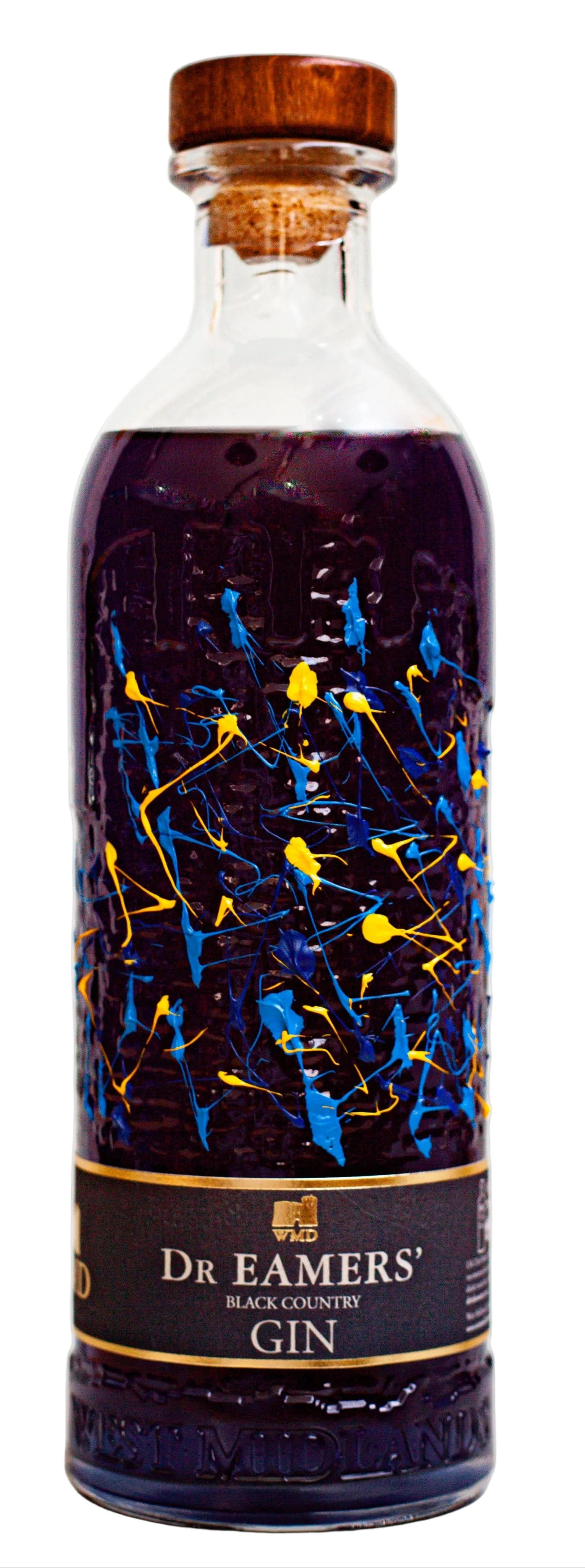 West Midlands Distillery Dr Eamers' Black Gin 70cl