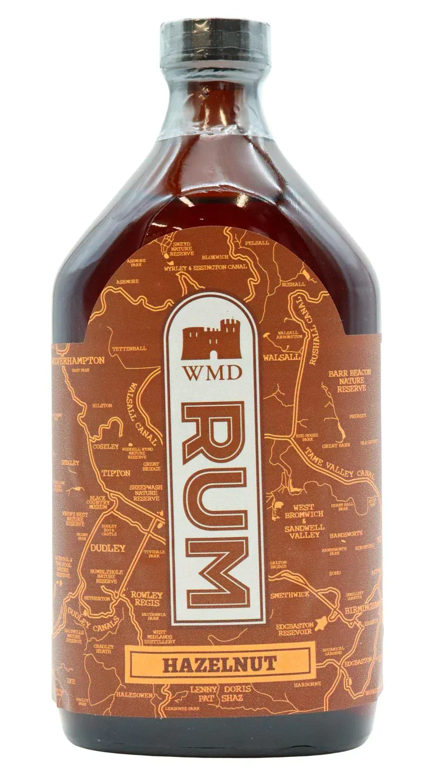 West Midlands Distillery Hazelnut Rum 50cl