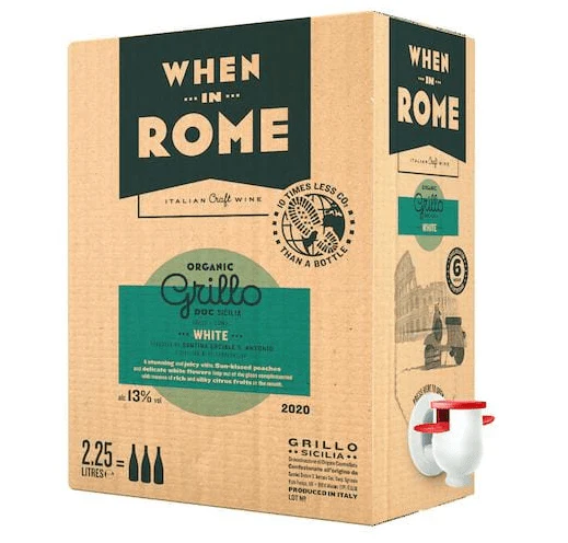 When in Rome Grillo Organic DOC Sicilia 2.25L