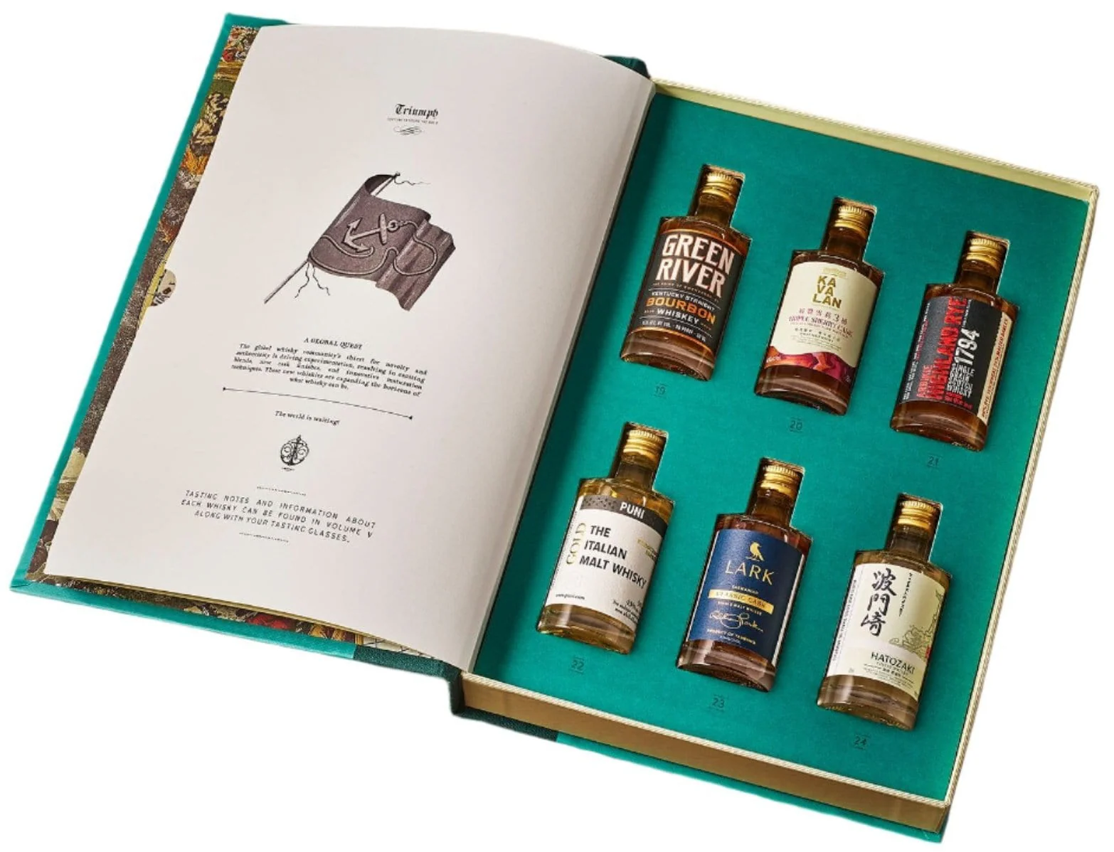 Whisky Tour of the World Advent Calendar Book Case Gift Set 24x5cl - Image 3