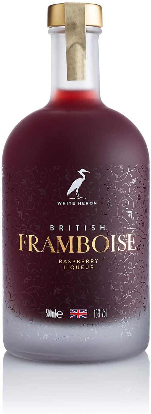 White Heron Brands British Framboise, (Raspberry liqueur) 50cl