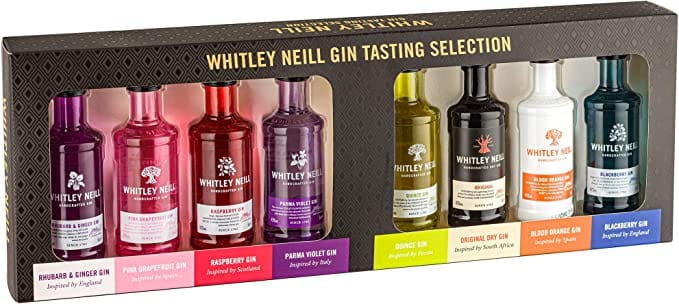 Whitley Neill Gin Selection Gift Pack 8x5cl