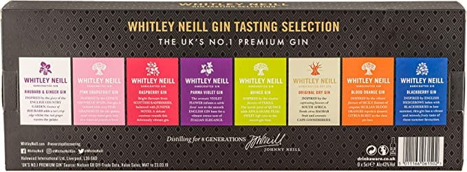Whitley Neill Gin Selection Gift Pack 8x5cl - Image 2