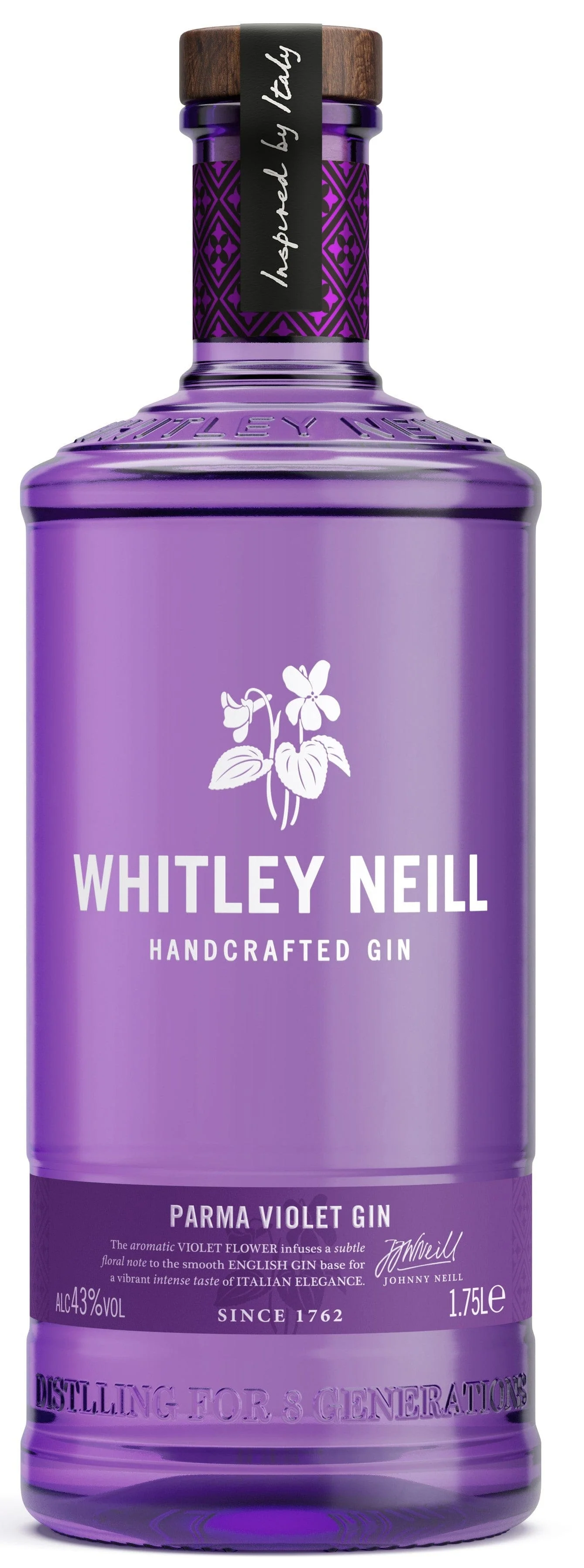 Whitley Neill Parma Violet Gin Magnum 1.75L
