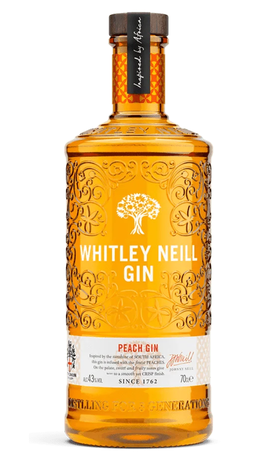 Whitley Neill Peach Gin 70cl