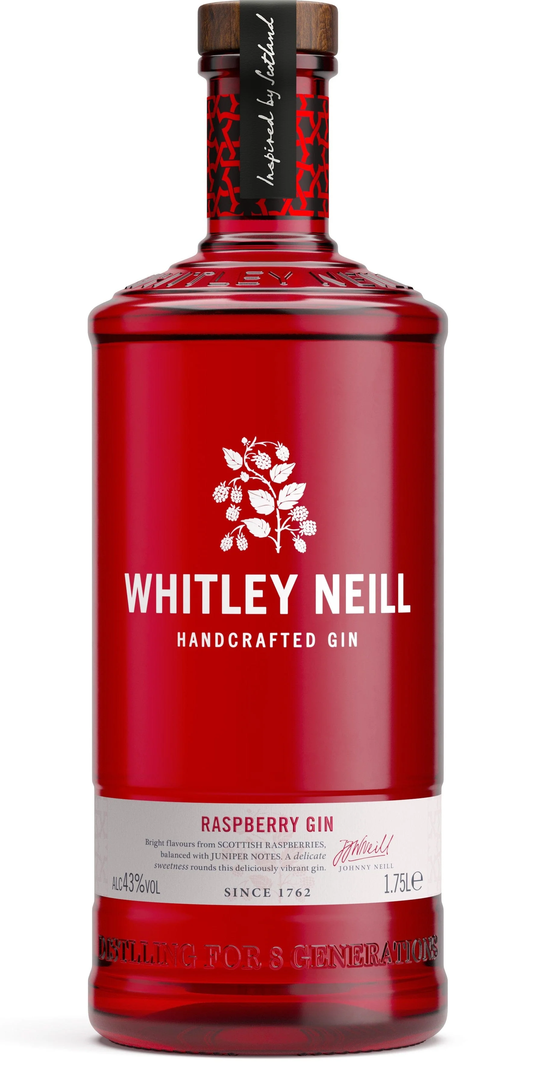 Whitley Neill Raspberry Gin Magnum 1.75L