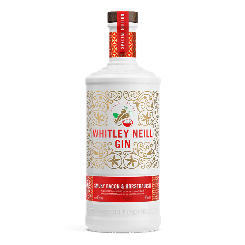 Whitley Neill Smoky Bacon & Horseradish Limited Edition Gin 70cl