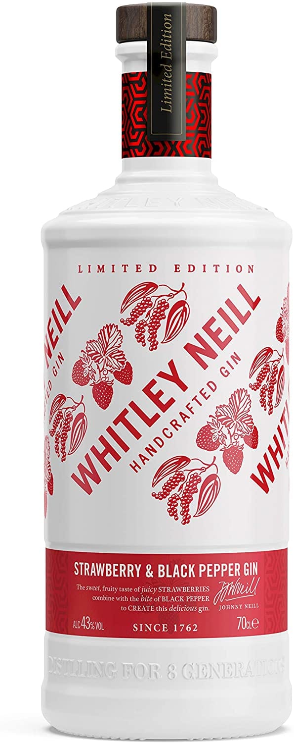 Whitley Neill Strawberry and Black Pepper 70cl