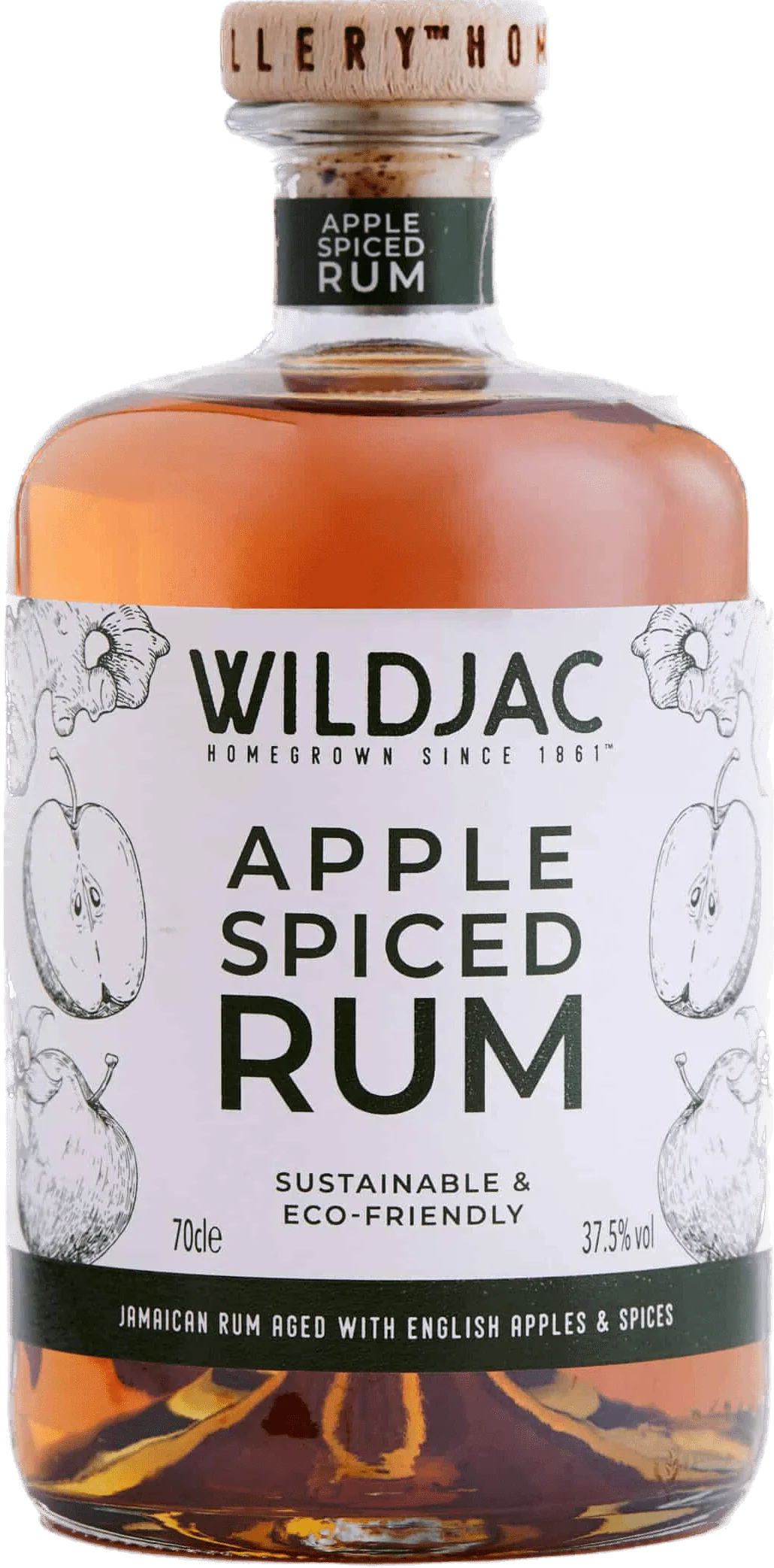 Wildjac Apple Spiced Rum 70cl