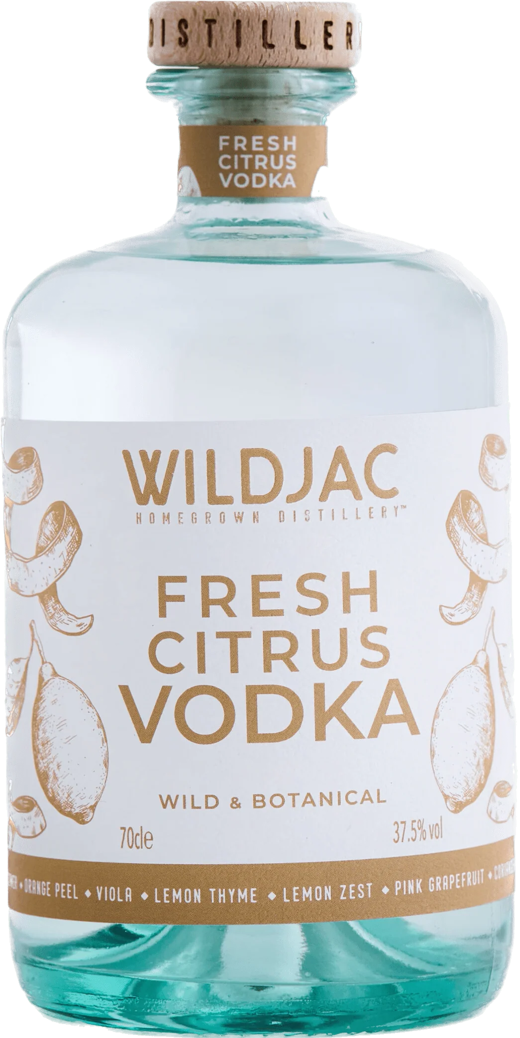 Wildjac Fresh Citrus Vodka 70cl