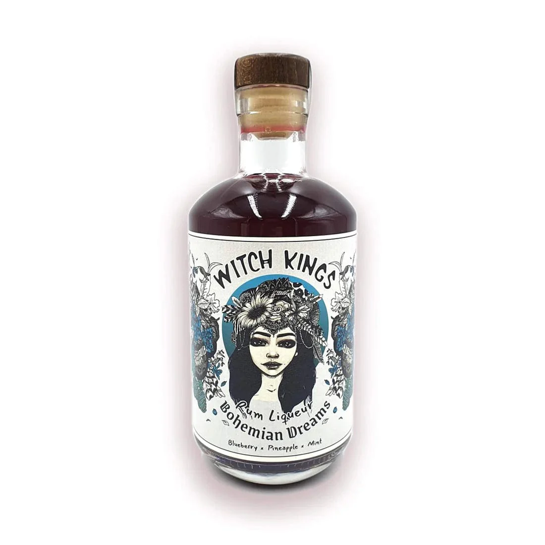 Witch Kings Bohemian Dreams Blueberry, Pineapple & Mint Rum Liqueur 50cl