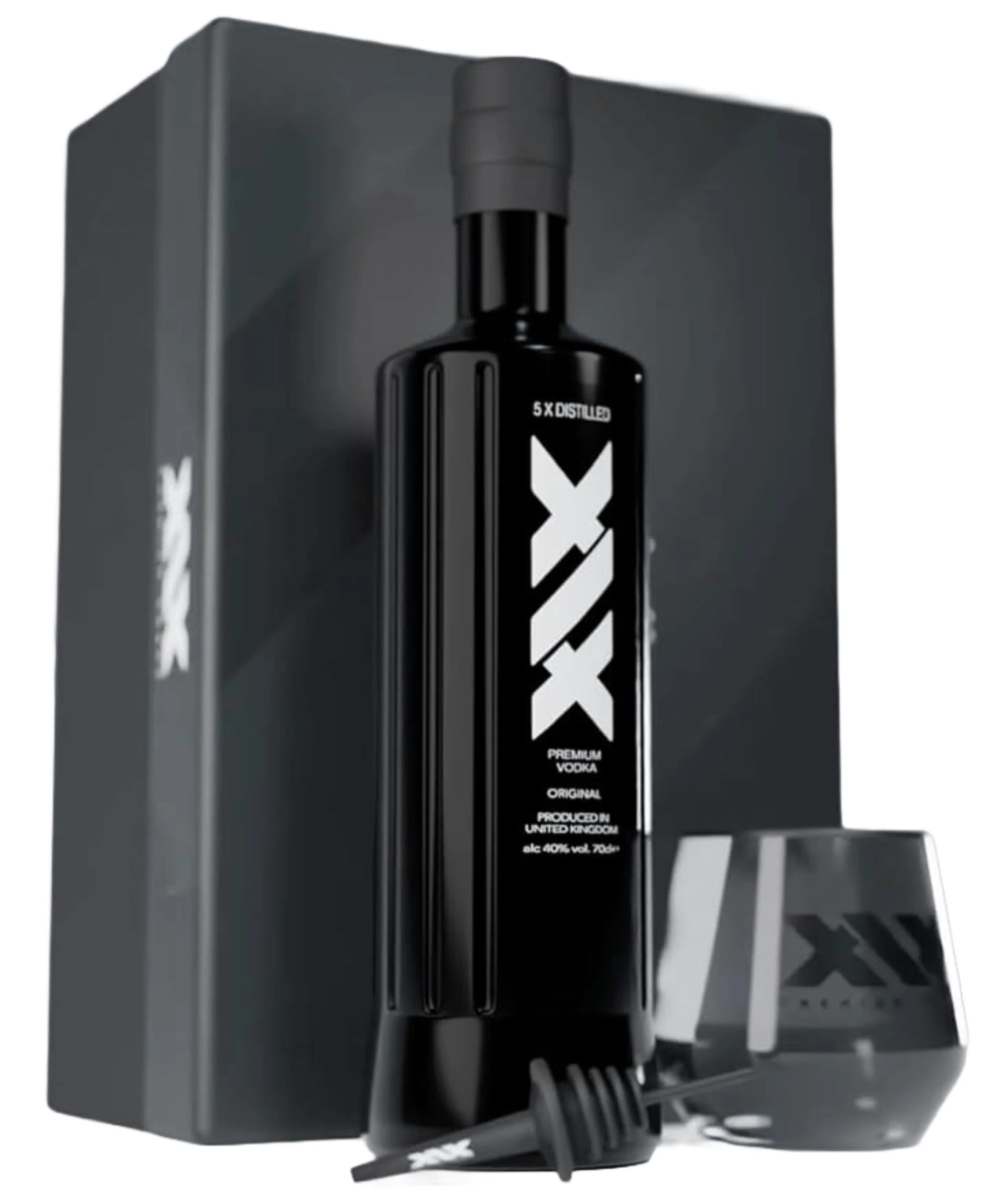 XIX Vodka Original Gift Set by The Sidemen 70cl