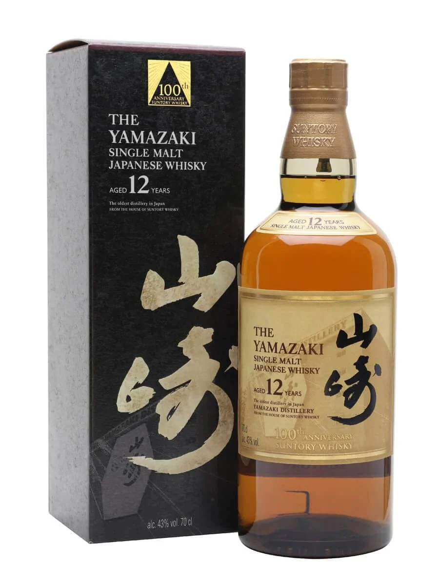 Yamazaki 12 Year Old 100th Anniversary Single Malt Japanese Whisky 70cl