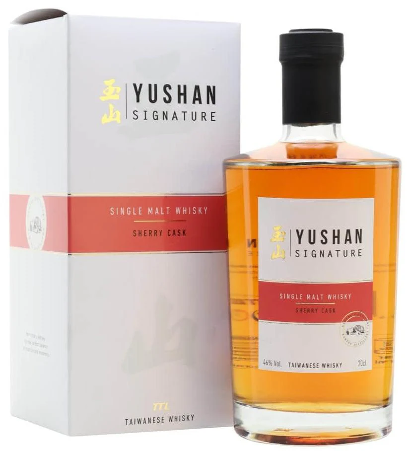 Yushan Sherry Cask Taiwanese Single Malt Whisky 70cl
