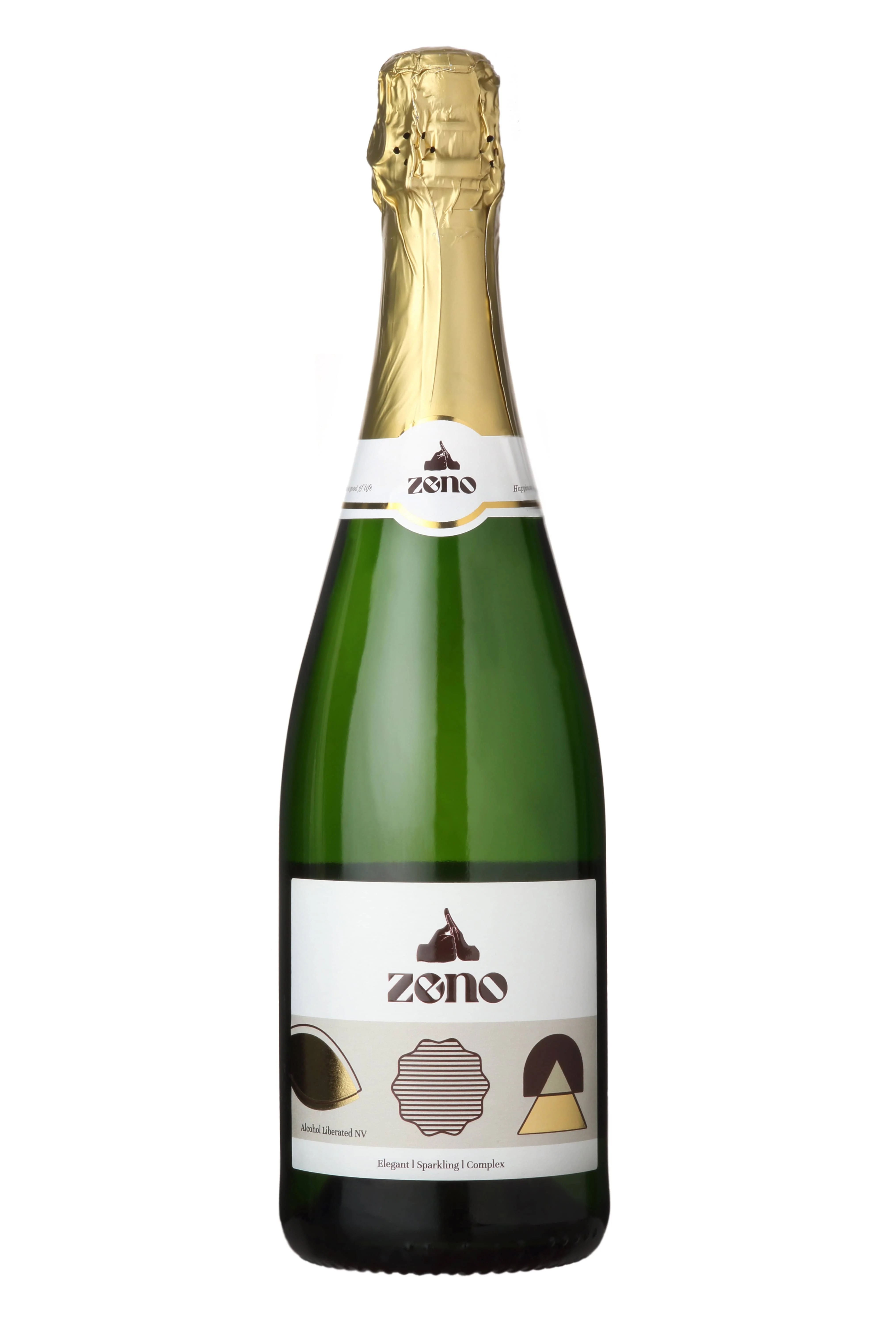 ZENO Alcohol Liberated Sparkling White Non Alcoholic Wine 75cl